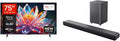 TCL, Smart TV, 75T6C, Nero, funzionamento senza fili