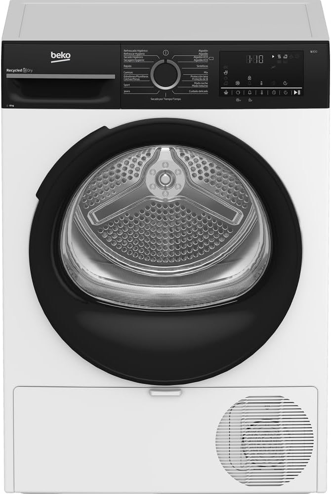Beko, Asciugatrice, BM3T48249W, 8 kg, Bianco, pompa di calore