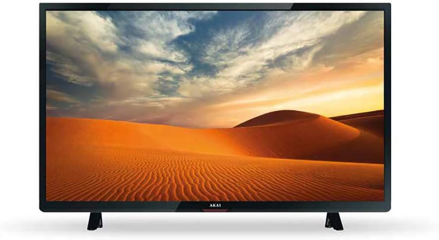 Akai Professional, Smart TV, AKTV2412T, 61 cm, Nero, illuminazione LED