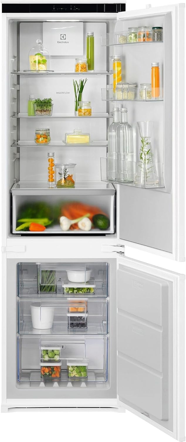Electrolux, Frigorifero combinato, LNA7CE18S0, 186 cm, 177,2 cm, Bianco, No Frost