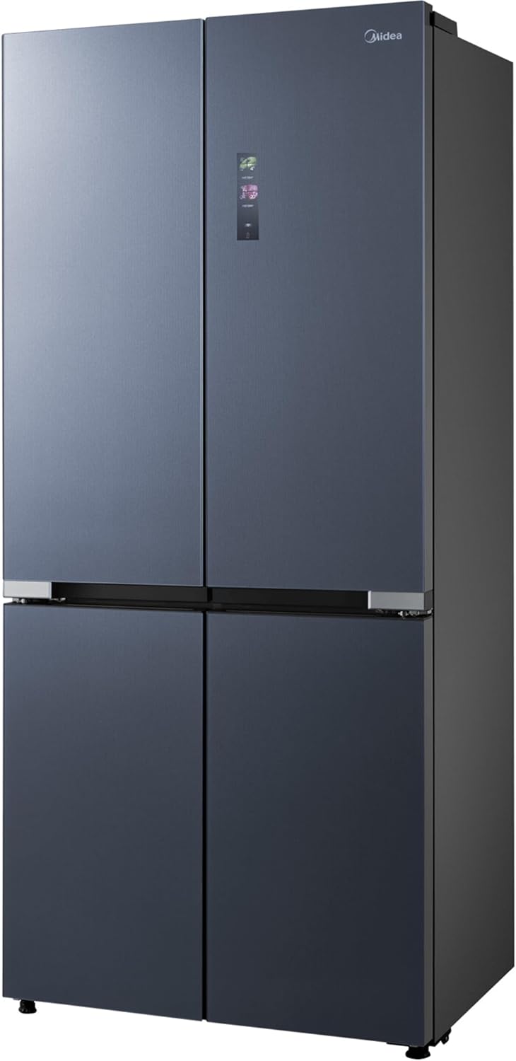 Midea, Frigorifero, MDRM706BIE70, 568 Litri, 13 kg/24h, Argento, No Frost