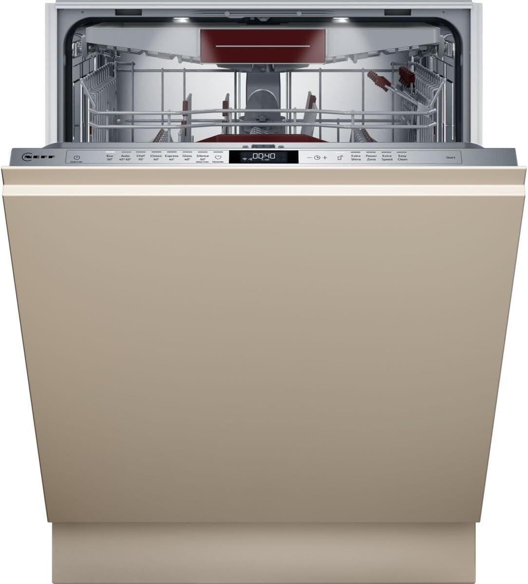Neff, Lavastoviglie, S257ZCX01E, 60 cm, 40 dB, Bianco