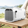 Aredwhiterui, Condizionatore portatile, 500 × 275 × 305 mm, 5100 BTU, 1500 W, Bianco, telecomando, timer